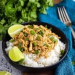 Jamaican Curry Chicken with Coconut Rice (Instant Pot) Recipe