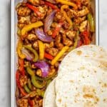 Sheet Pan Chicken Fajitas Recipe