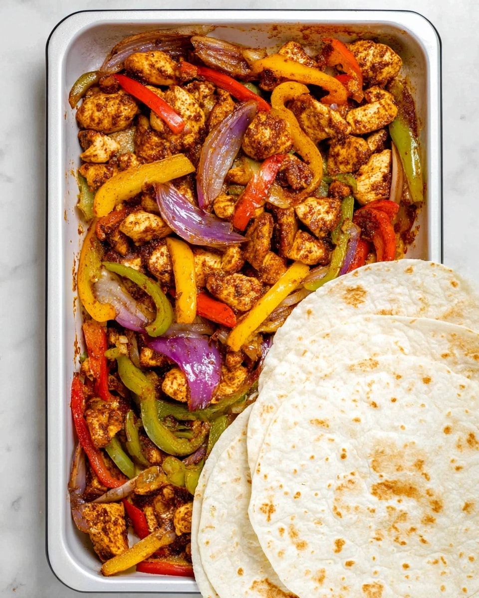 Sheet Pan Chicken Fajitas Recipe