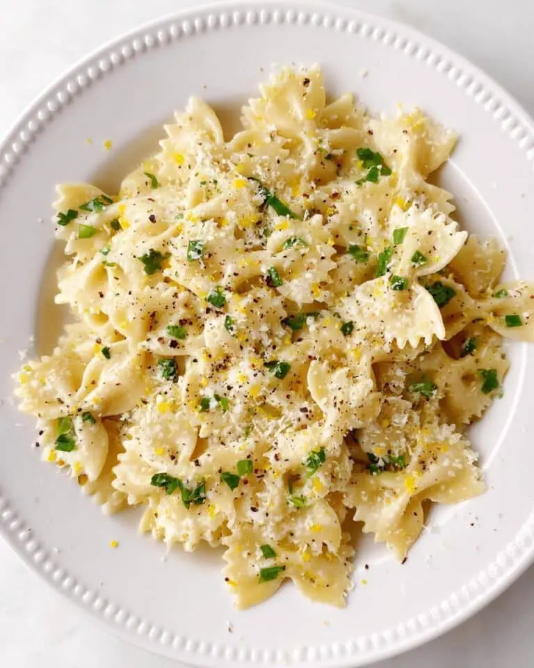Creamy Lemon Ricotta Pasta Recipe
