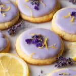 Lemon Lavender Cookies with Citrus Lavender Glaze Recipe