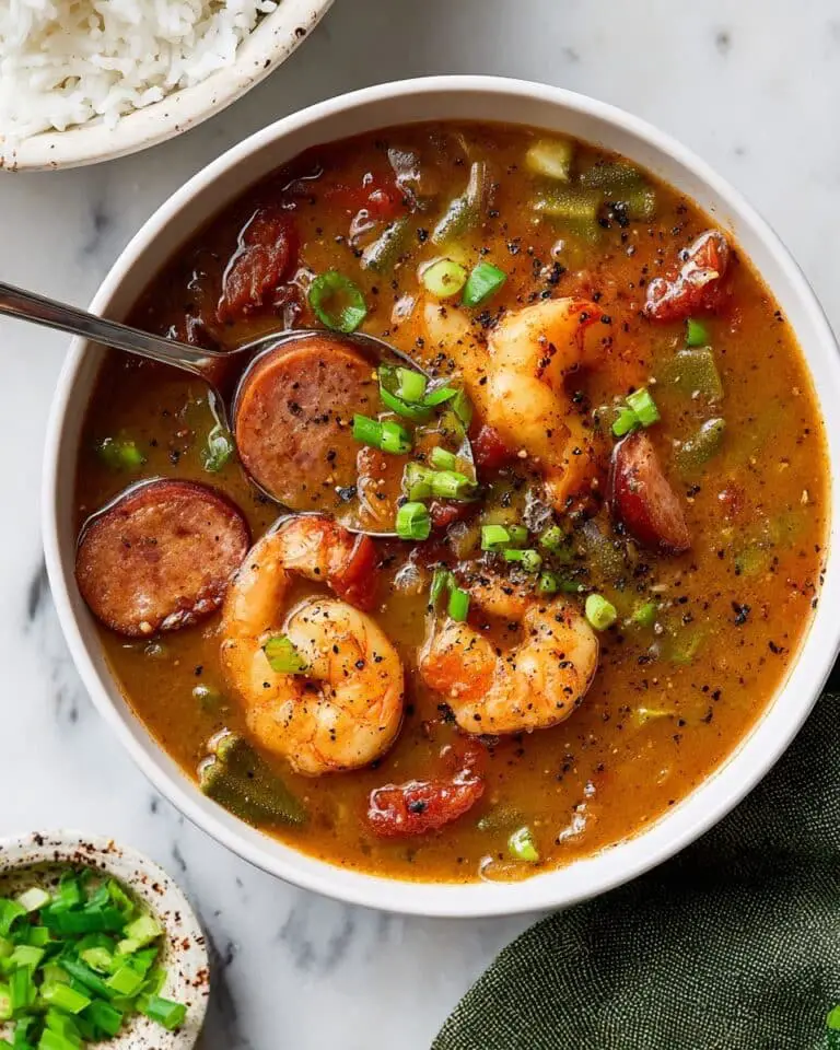 Shrimp and Sausage Gumbo Recipe