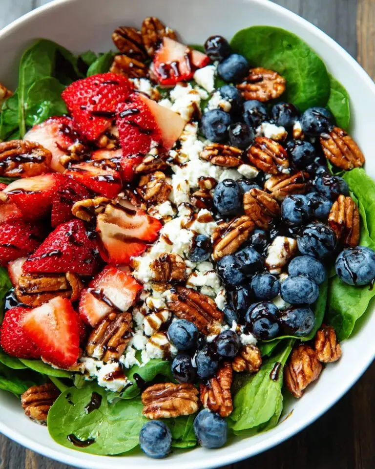 15-Minute Strawberry Spinach Salad Recipe