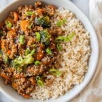 Teriyaki Turkey Rice Bowl Recipe
