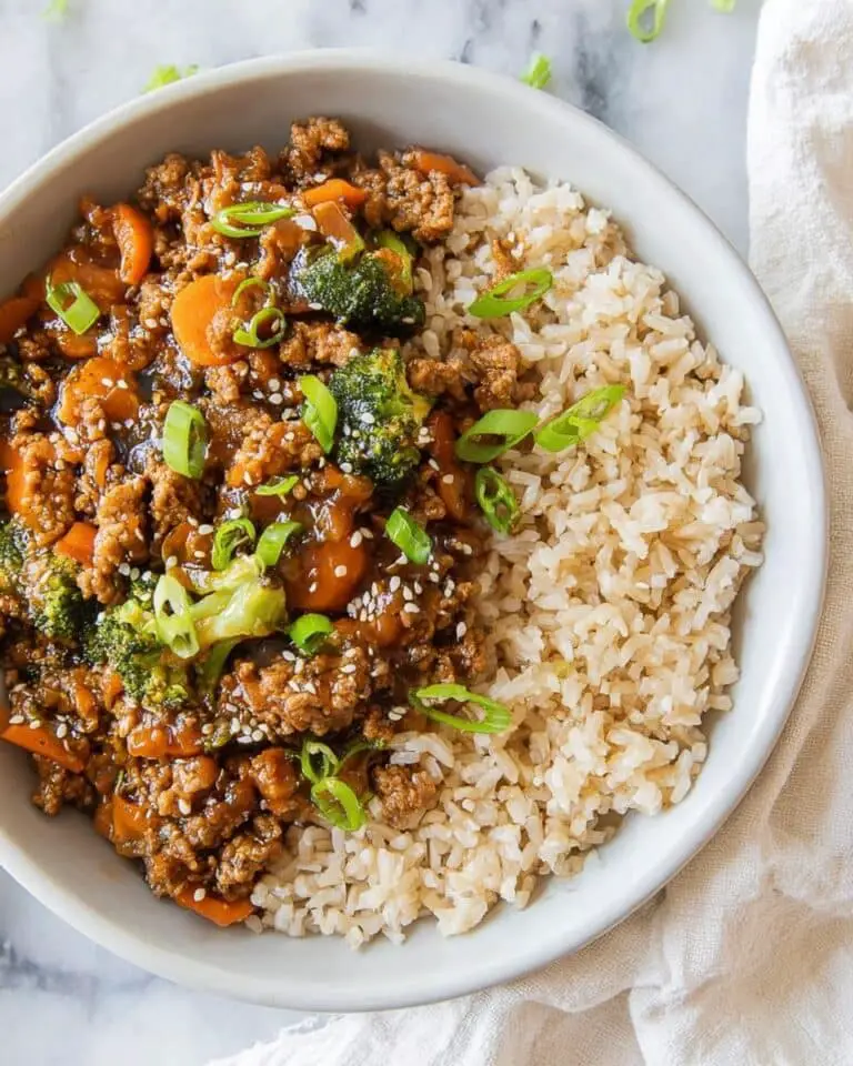 Teriyaki Turkey Rice Bowl Recipe