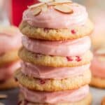 Cherry Almond Amish Sugar Cookies Recipe