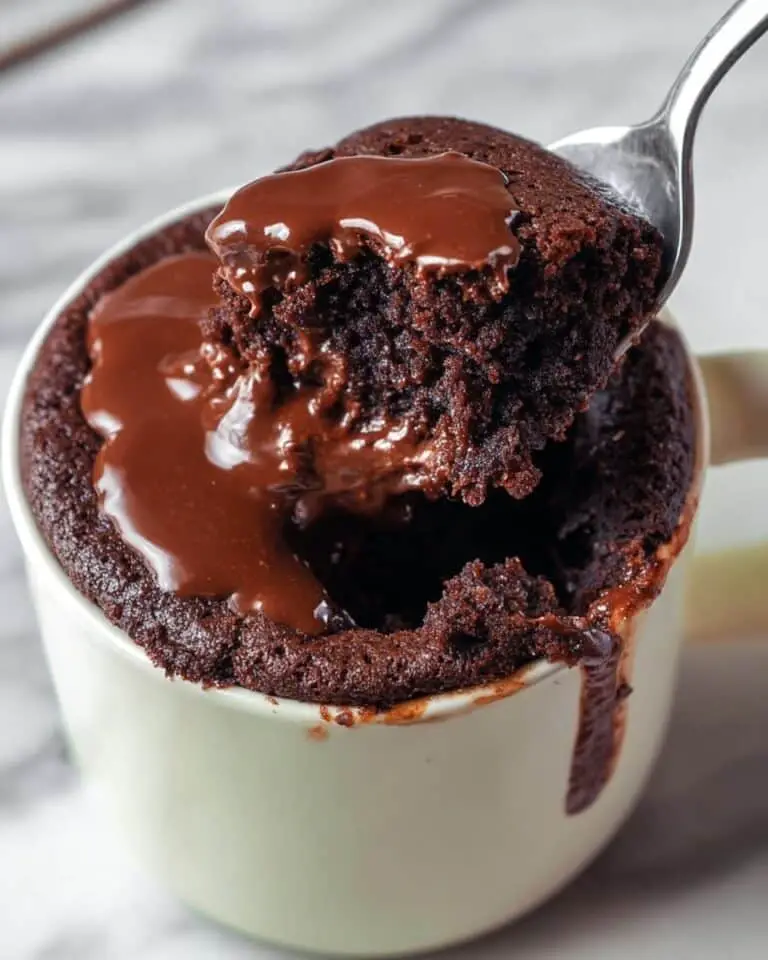 Easy Microwave Chocolate Mug Cake Recipe