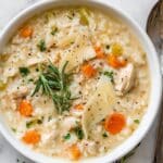 Creamy Chicken and Rice Soup Recipe