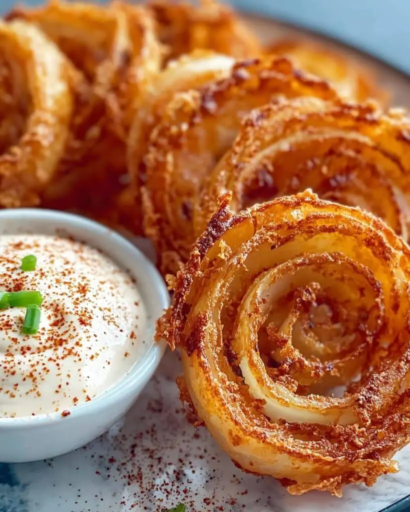 Viral High-Protein Keto Onion Rings Hack (No Breadcrumbs, No Frying!) Recipe