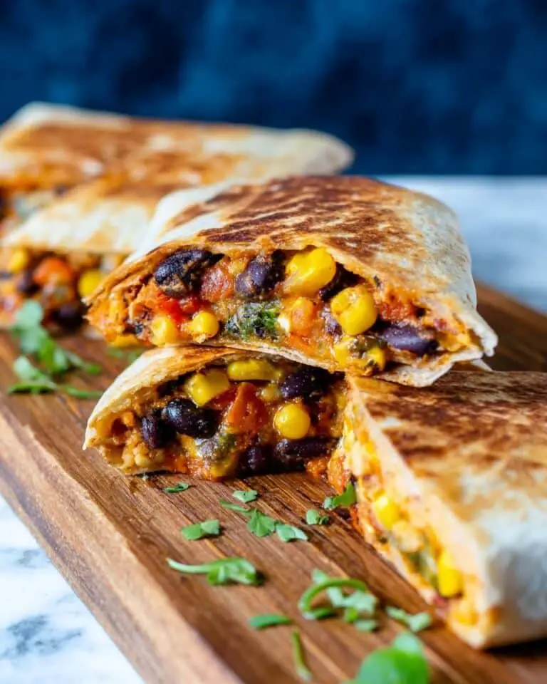 Vegetarian Sweet Potato and Black Bean Quesadillas Recipe