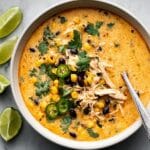 Creamy Chicken Poblano Soup Recipe