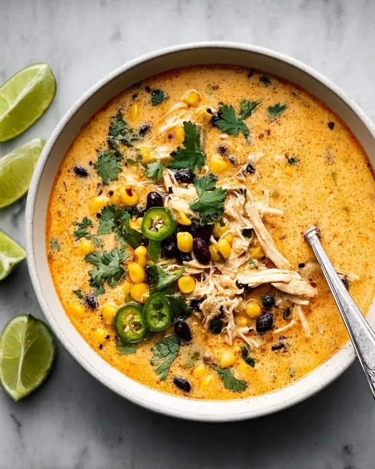 Creamy Chicken Poblano Soup Recipe