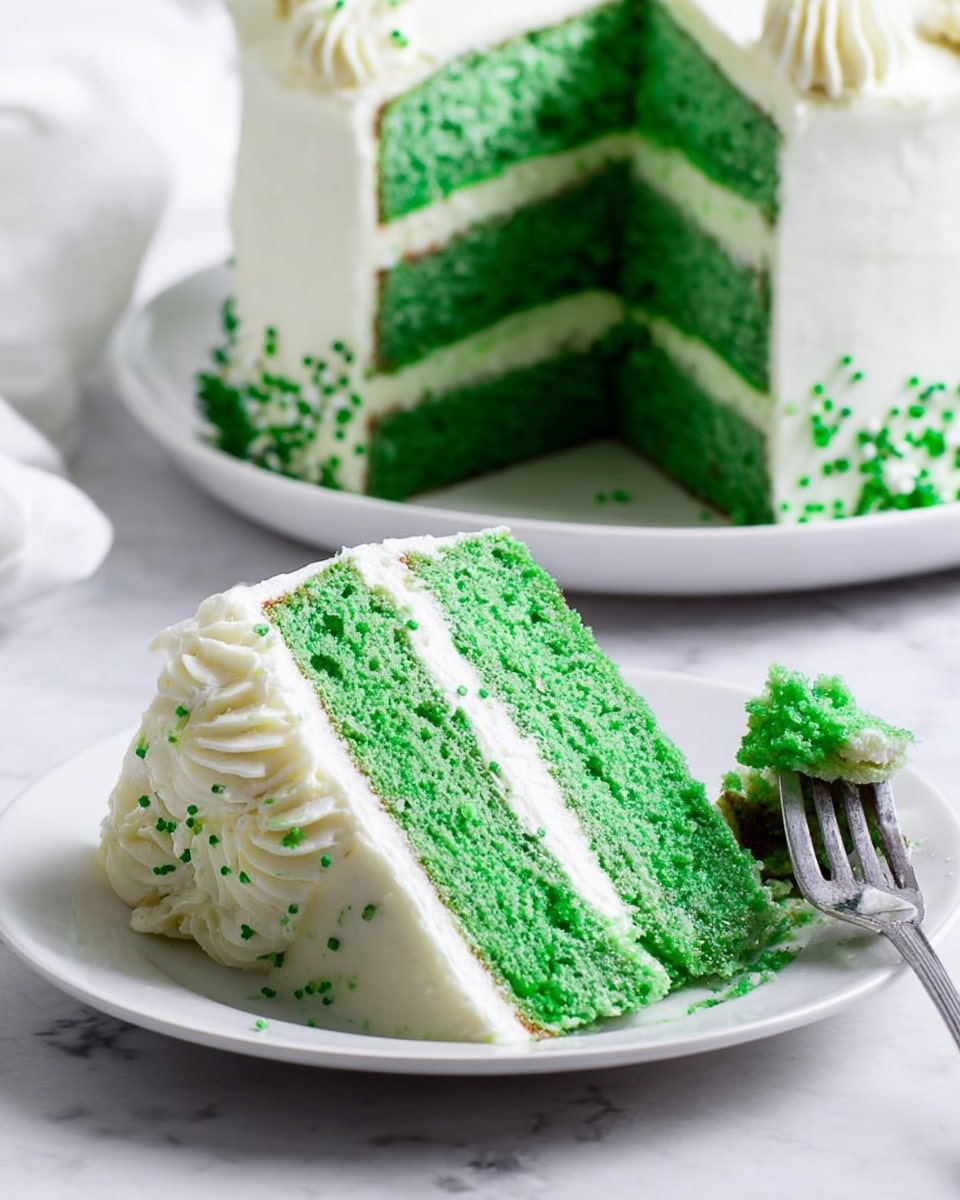 Green Velvet Cake Vibrant Festive And Irresistibly Easy 