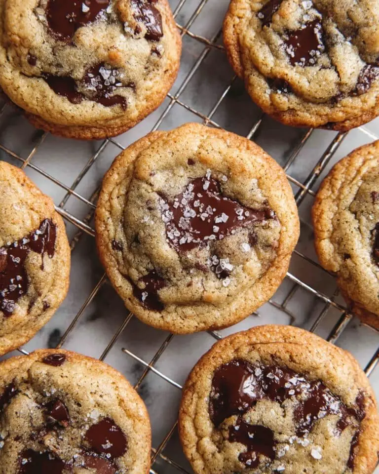 Crispy and Chewy Chocolate Chip Cookies Recipe
