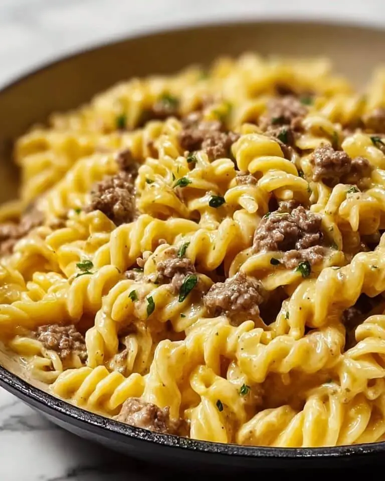 Beef and Garlic Butter Pasta Recipe