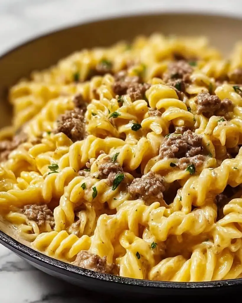 Beef and Garlic Butter Pasta Recipe