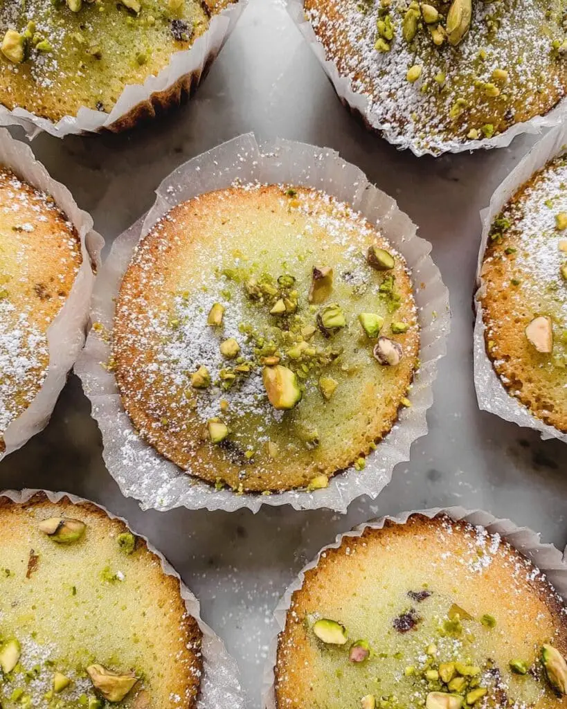 Easy Bakery-Style Pistachio Muffins Recipe