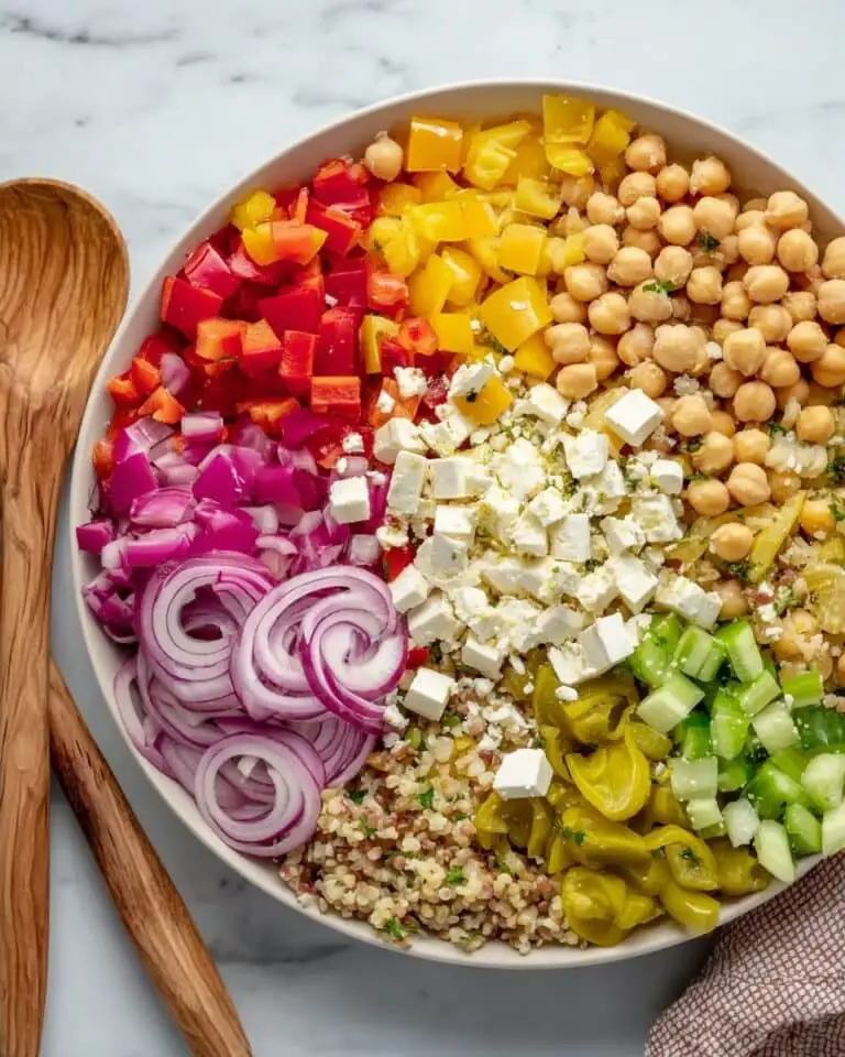Mediterranean-Style Chopped Salad with Oregano Vinaigrette Recipe