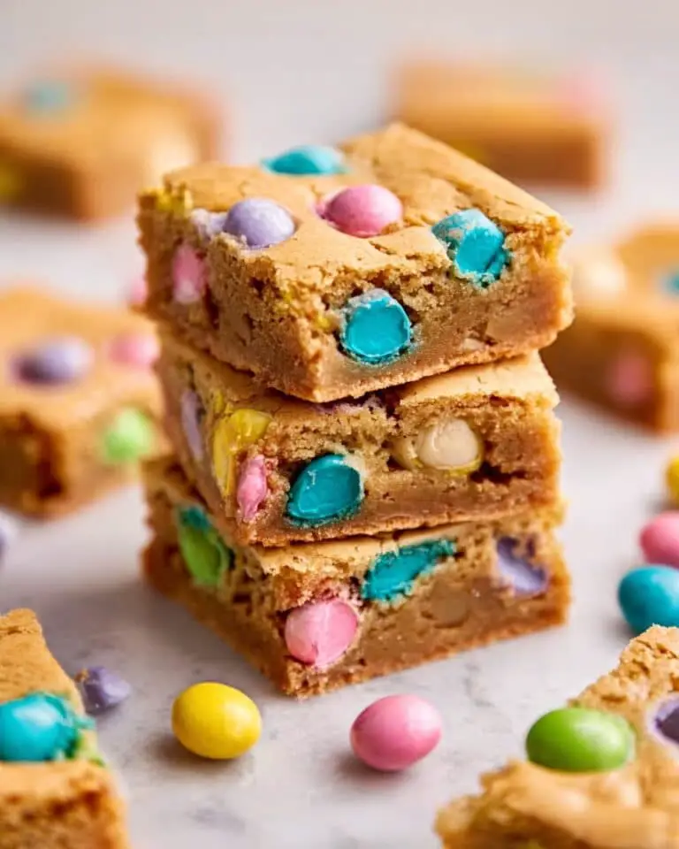 Colorful Egg Blondies Recipe