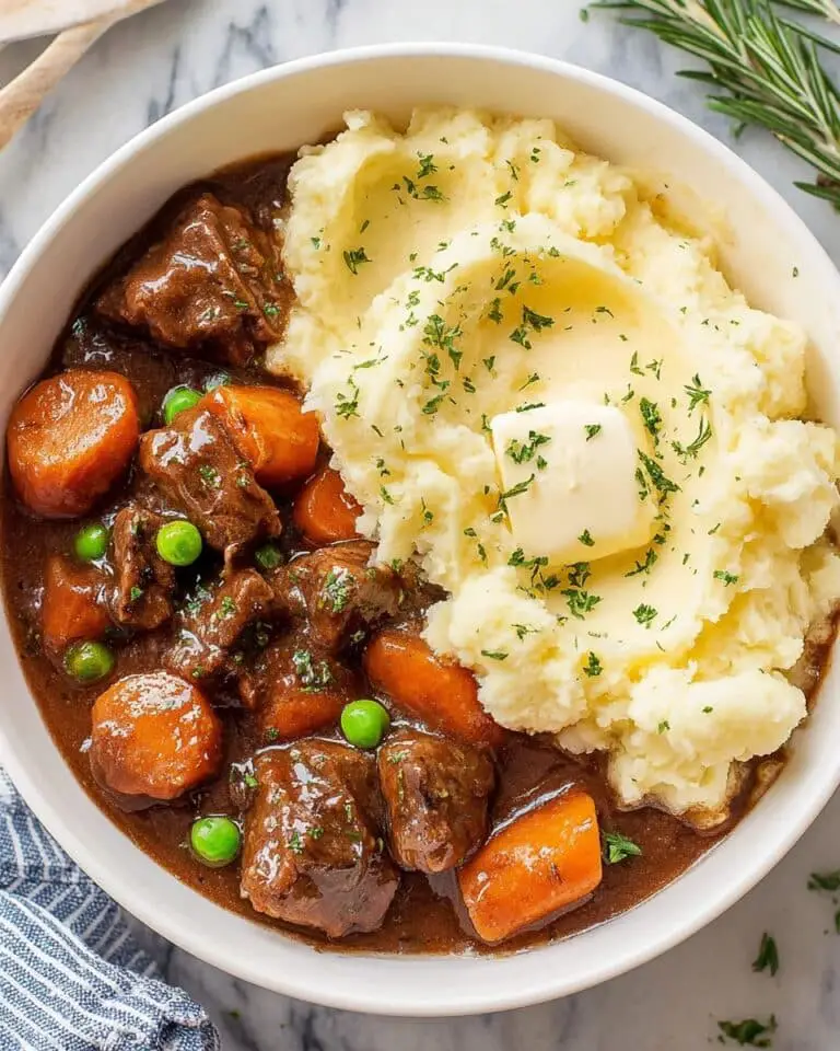 Irish Stew With Mashed Potatoes Recipe
