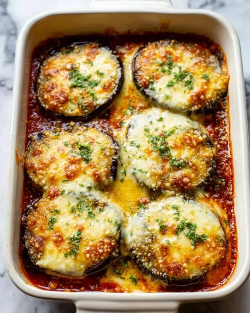 Baked Eggplant Parmesan Recipe