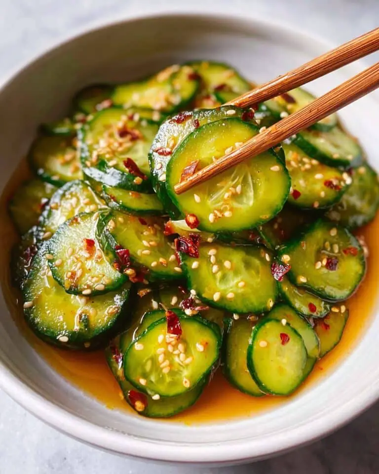 Easy Asian Cucumber Salad Recipe