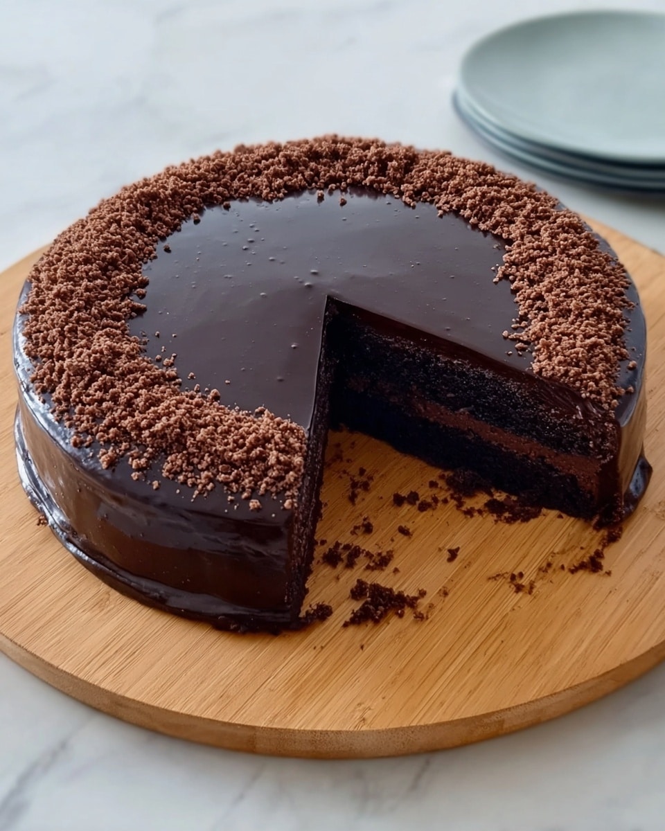 Quick and Easy Microwaved Oreo Cake with Optional Chocolate Ganache Recipe
