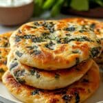 Easy Spinach Cottage Cheese Flagels Recipe