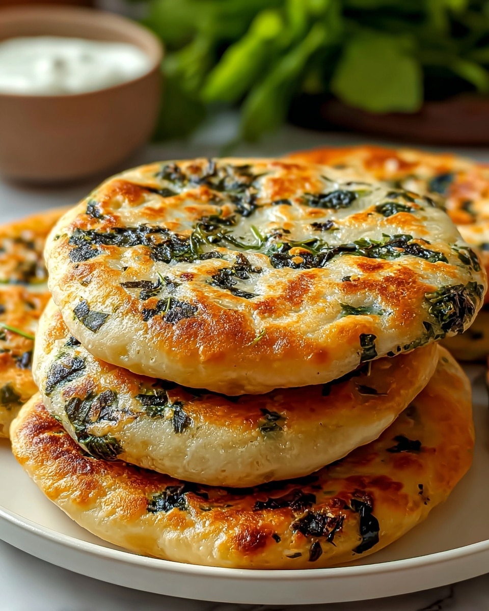 Easy Spinach Cottage Cheese Flagels Recipe