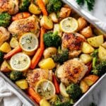 Sheet Pan Lemon Herb Chicken and Vegetables Recipe