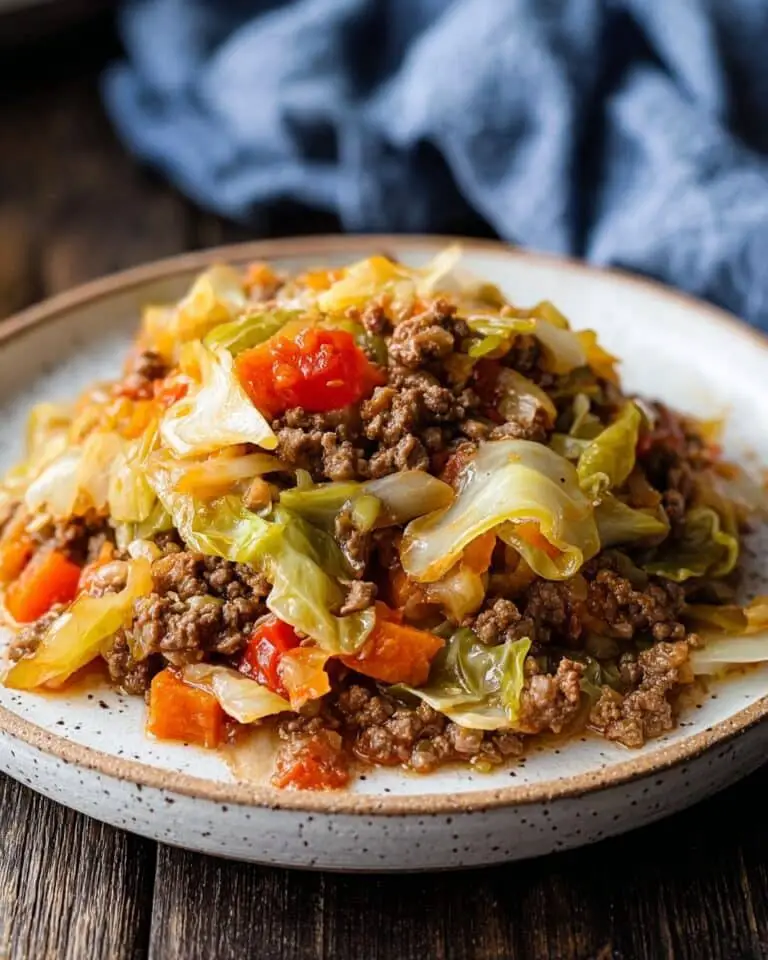 Savory Irish Ground Beef and Cabbage in 30 Minutes Recipe