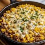 Golden Corn Ranch Beef Skillet Recipe