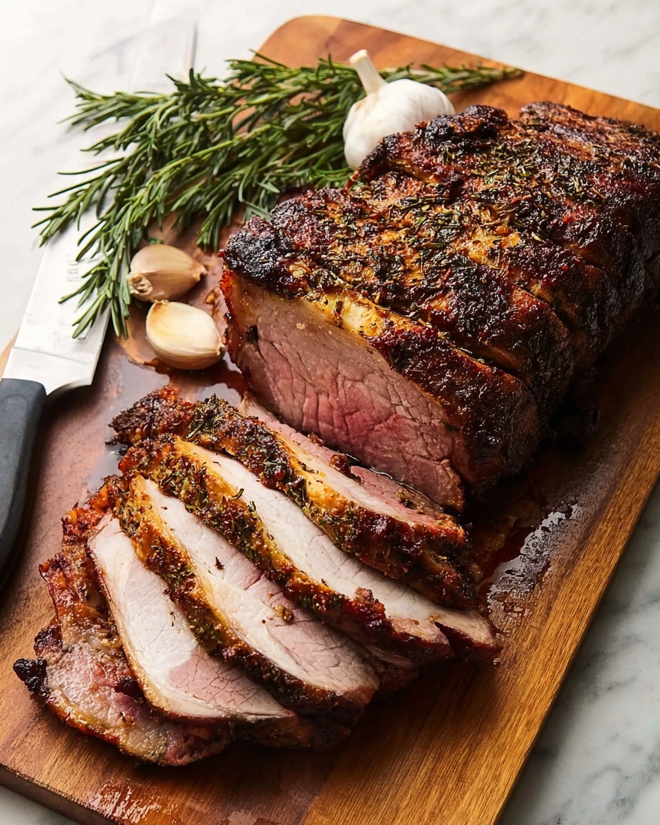 A sandwich is shown sliced into three pieces on a white plate with a gray rim. The sandwich has three main layers: toasted bread with a light golden-brown crust and airy texture on the outside and inside layers, green leafy vegetables in the middle, and thin layers of pinkish roasted meat beneath the greens. The bread edges are slightly uneven, giving a rustic look. The plate is placed on a woven beige mat with a white marbled texture background. Photo taken with an iphone --ar 4:5 --v 7
