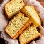Classic Homemade Garlic Bread Recipe