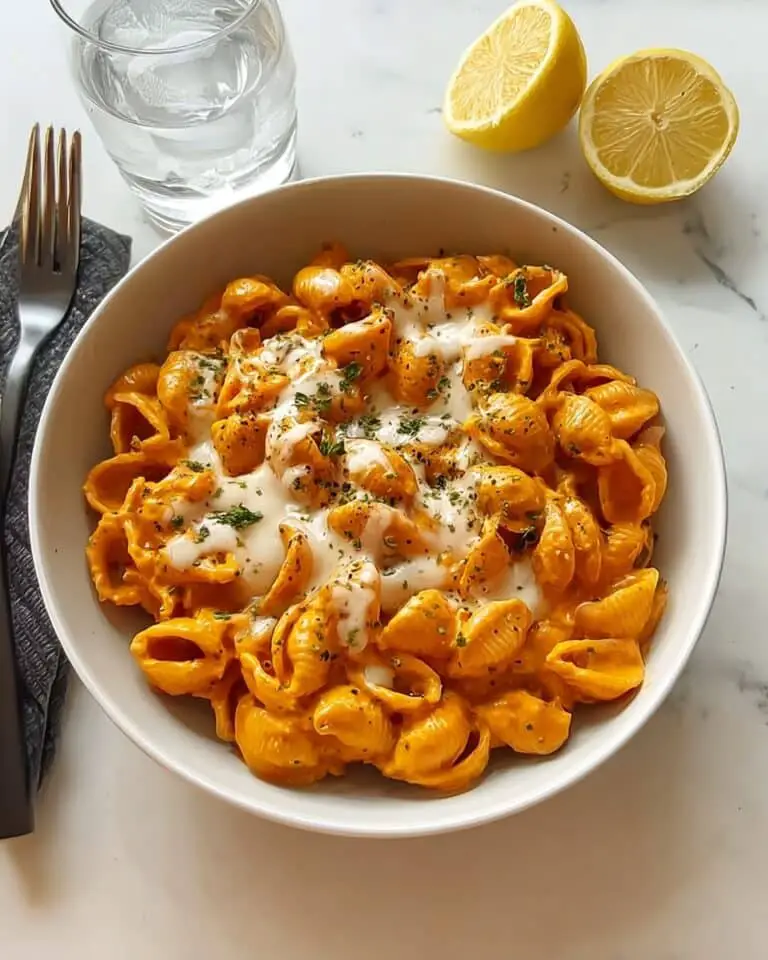 Cheesy Chicken Pasta in a Velvety Tomato Cream Sauce Recipe