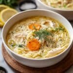 Greek Lemon Chicken Comfort Soup Recipe