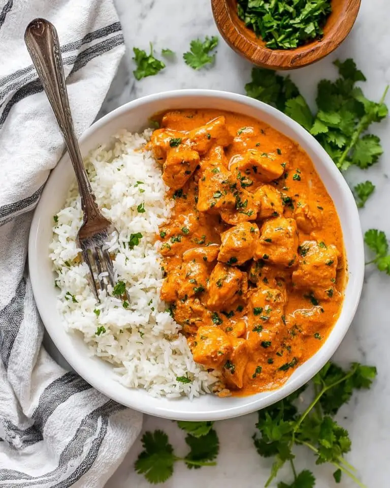 Creamy Coconut Chicken Rice Bowl Recipe