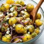 Olive Greek Potato Salad Recipe