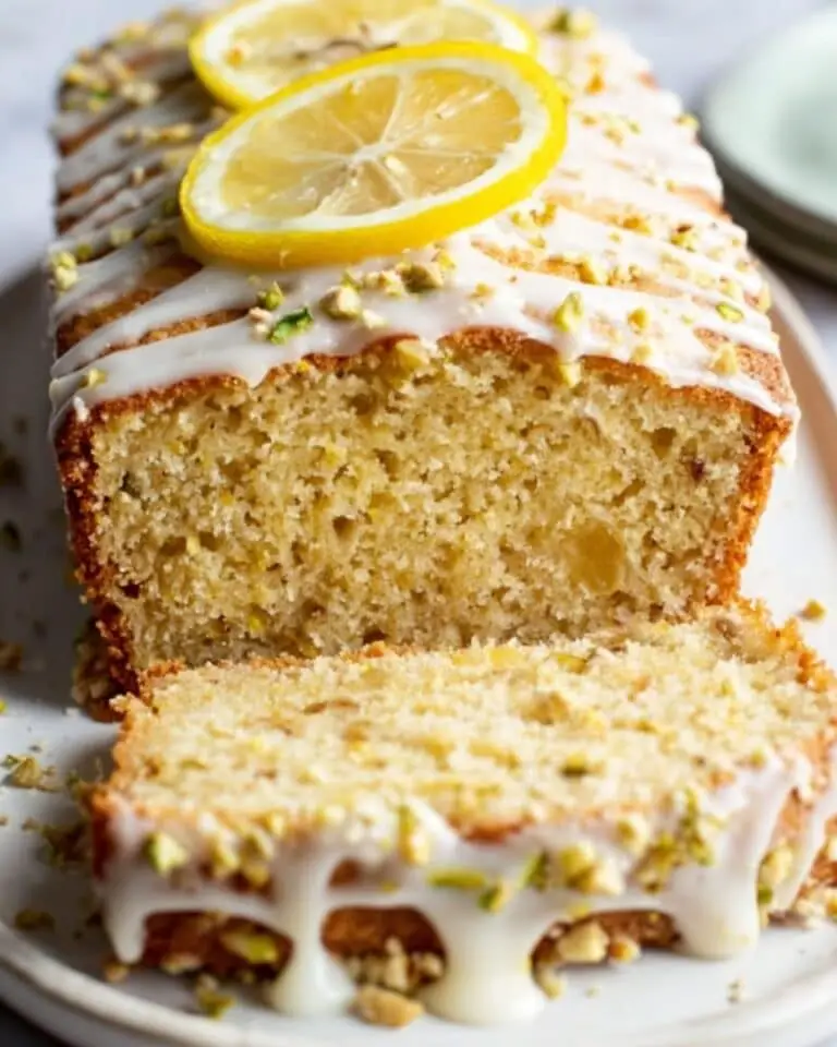 Lemon Pistachio Loaf Recipe