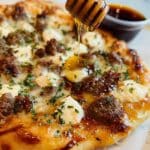 Sausage Ricotta Honey Hot Pizza Recipe