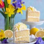 Easy Lemon Cake (All-In-One Lemon Sponge) Recipe