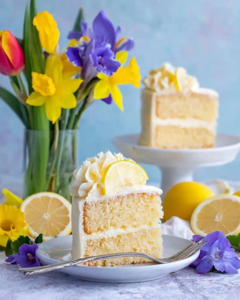 Easy Lemon Cake (All-In-One Lemon Sponge) Recipe