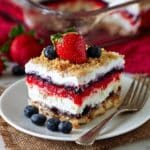 Red White & Blue Mixed Berry Yum Yum Recipe