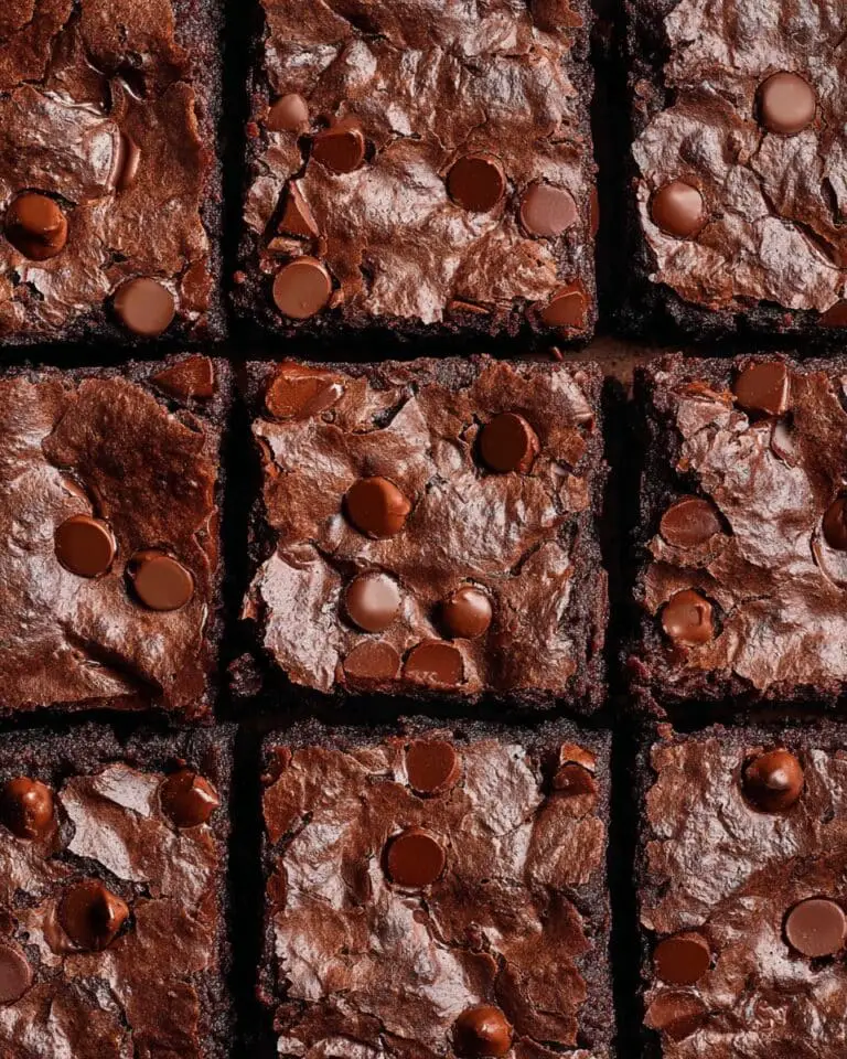 Best Homemade Fudgy Chocolate Brownies Recipe