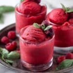 Refreshing Raspberry Sorbet Recipe