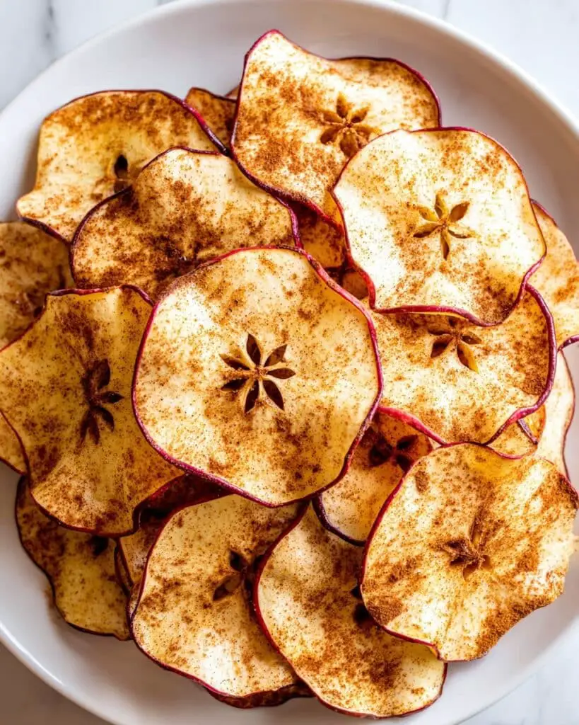 Air Fryer Cinnamon Apple Chips Recipe