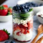 Mason Jar 4th of July Salad Recipe