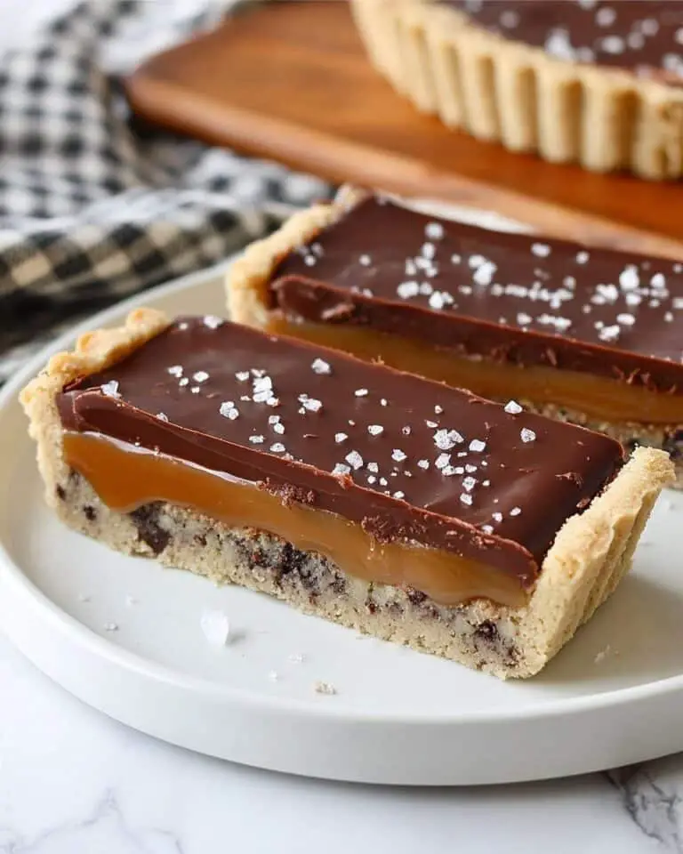 Chocolate Chip Salted Caramel Tart Recipe