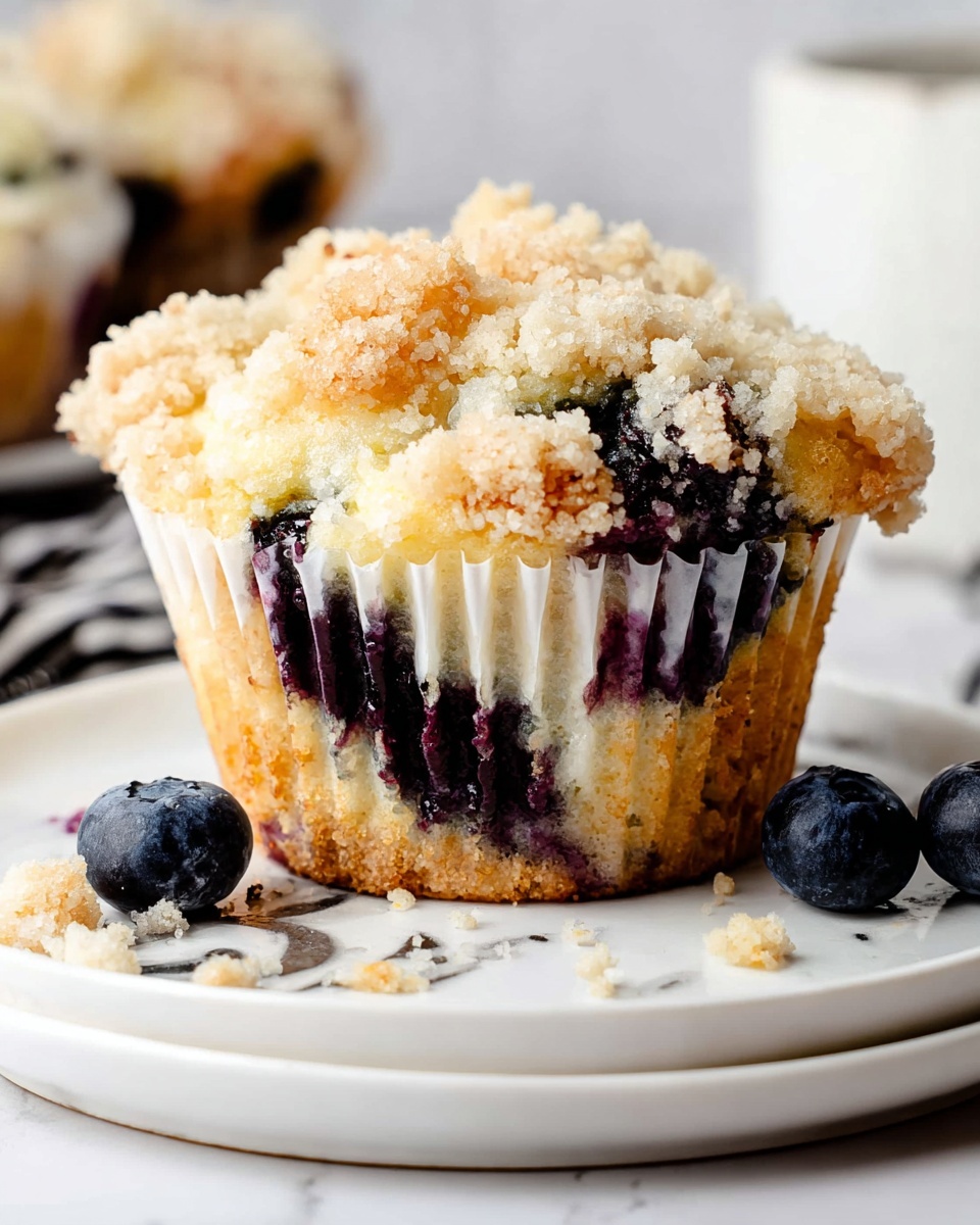 Blueberry Cobbler Muffins Recipe