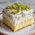 Lemon Pistachio Ricotta Cloud Cake Recipe